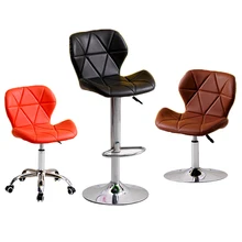 Новые барные стулья, барный стул, вращающийся подъемный стул, высокие стулья, минималистичный домашний декор, модный креативный красивый стул, современный поворотный стул