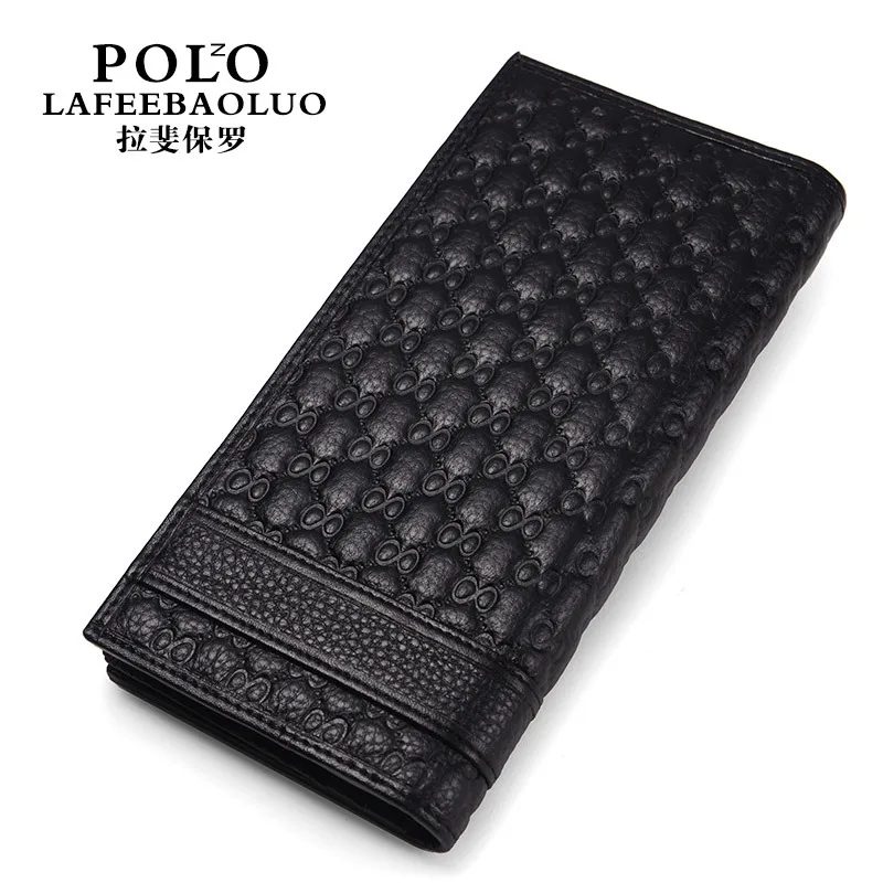 

Polo Wallet Men 2016 New Style Polo Men's Wallet Cow Leather Wallet Brand