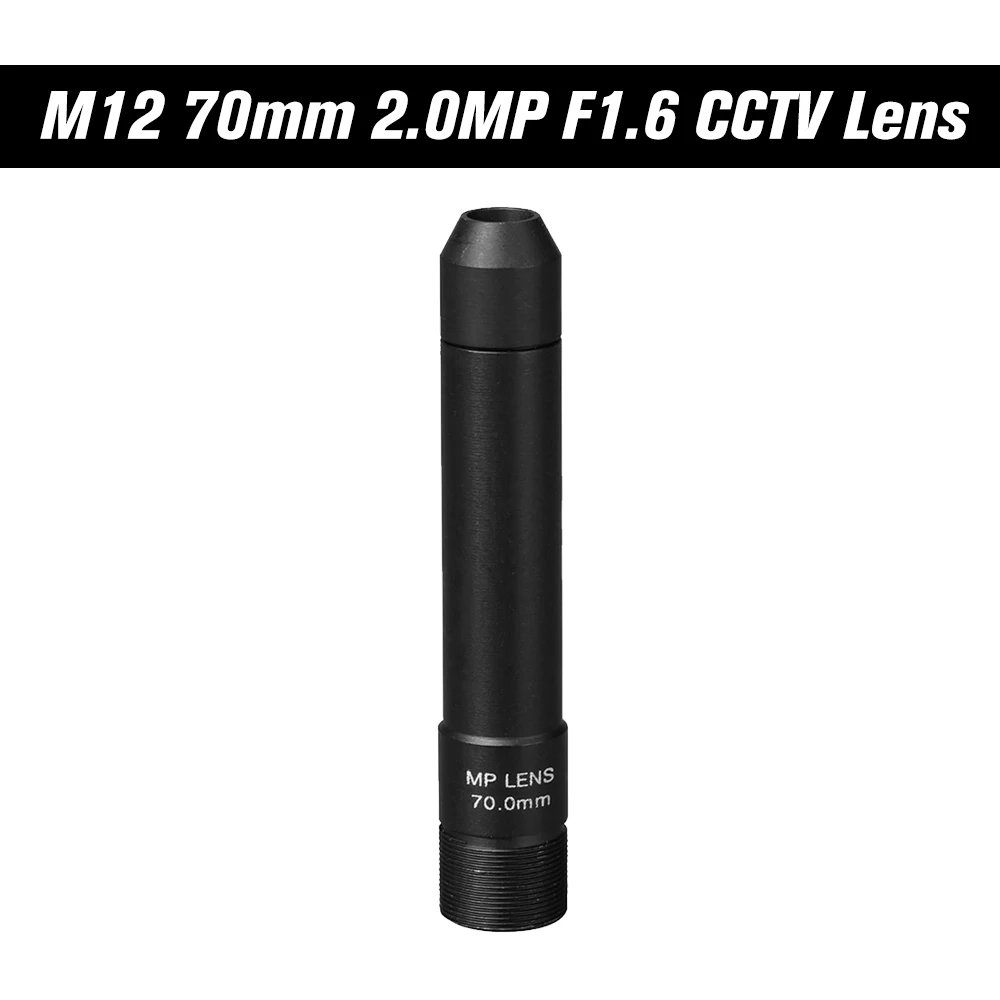 

2.0 Megapixel 70mm Pinhole CCTV Lens M12 Mount MTV Board Lens Image Format Fixed Iris Long Viewing Distance for Security Cameras