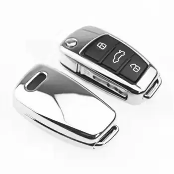 

TPU Folding Car Key Protective Cover Case for Audis A1 A3 Q3 S3 S5 S6 R8 Q5 A6