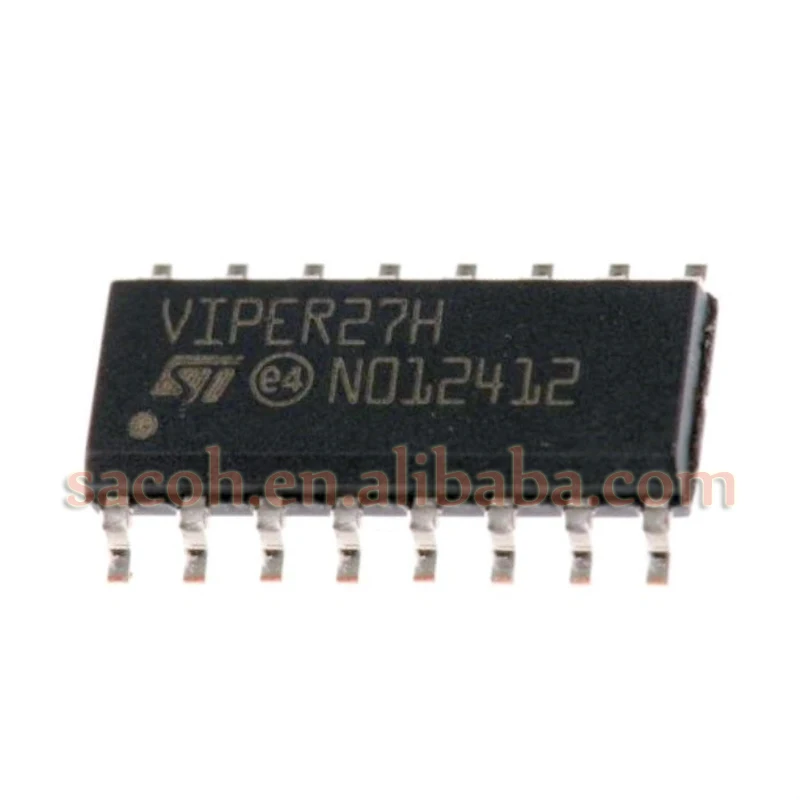 Nuevos convertidores de alto voltaje originales VIPER27H VIPER27HD o VIPER27L VIPER27LD VIPER27 SOP-16, 10 unids/lote