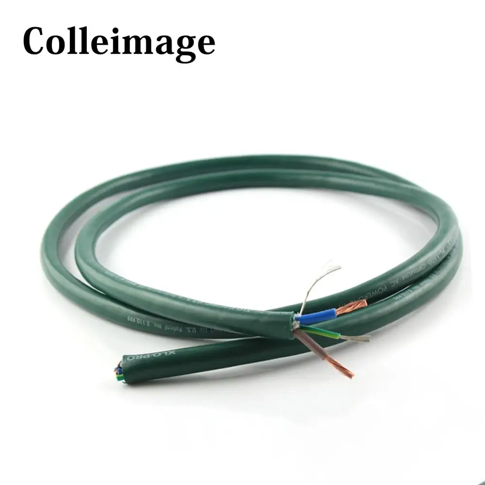 

Colleimage Hifi Amplifier Pro PL-1500 Pure Copper Power Cable Bulk Cables Hifi Power Cable Sold By Meter Audio Power