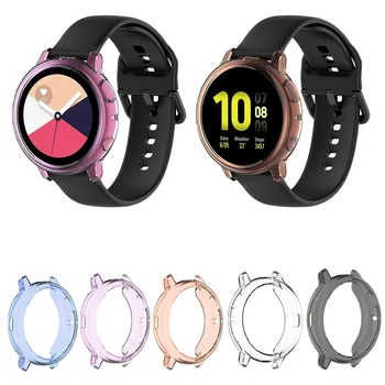 

Protective Watch Cover For Samsung Galaxy Active 2 44mm 40mm Case Soft Clear Crystal TPU Bumper Case