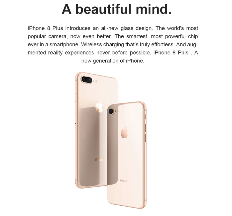 Original Apple iPhone 8 8P 8 Plus 64GB/256GB Hexa Core 3D Touch ID LTE WIFI 12.0MP 4.7"/5.5" Fingerprint Used Mobile Phone iphone cell phones for sale