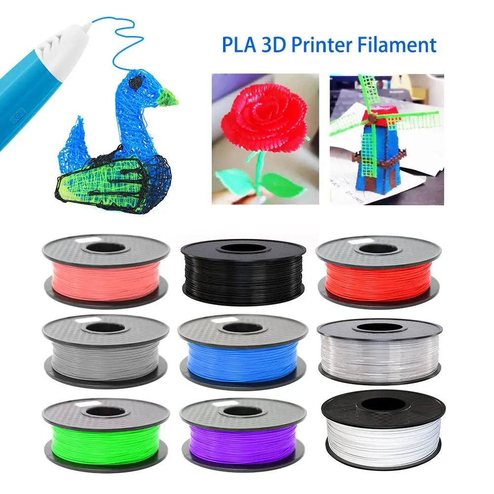 

3D 260M Printer Filament 1.75 Mm PLA Color Filament 3D Pens Supplies For FDM3D Printers Diy Printing Handicrafts And Artwork