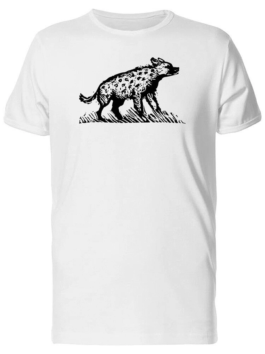 Эскиз Hyena Men'S Tee-изображение оптовая продажа футболка | Мужская одежда