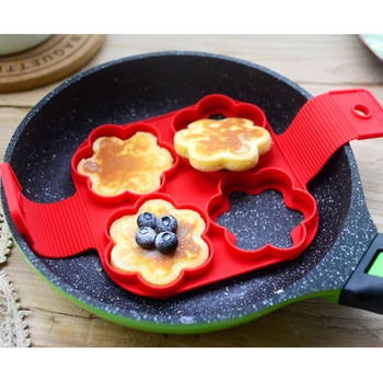 

Egg Cooker Pancake Maker Mold Egg Shaper Omelette Nonstick Cooking Tool Pan Flip Love Poached Egg Ring Mold Kitchen Gadgets Tool
