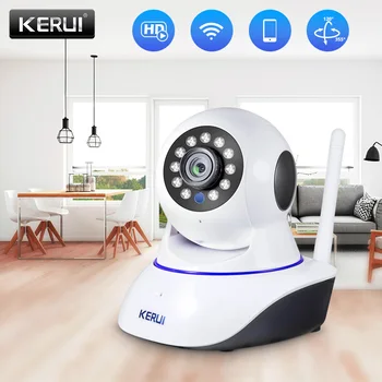 

KERUI 1080P HD IP Camera Home Security Indoor Wireless Wifi Surveillance Night Vision Infrared Network Internet Tuya Smart Life