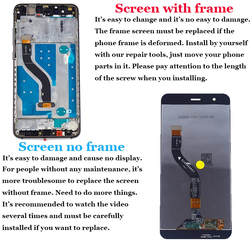 Ceny Dla Huawei P10 Lite wyświetlacz LCD dla P10Lite LCD moduł ekranu dotykowego montaż czujnika digitizera WAS LX1 WAS LX1A WAS LX2 WAS LX3