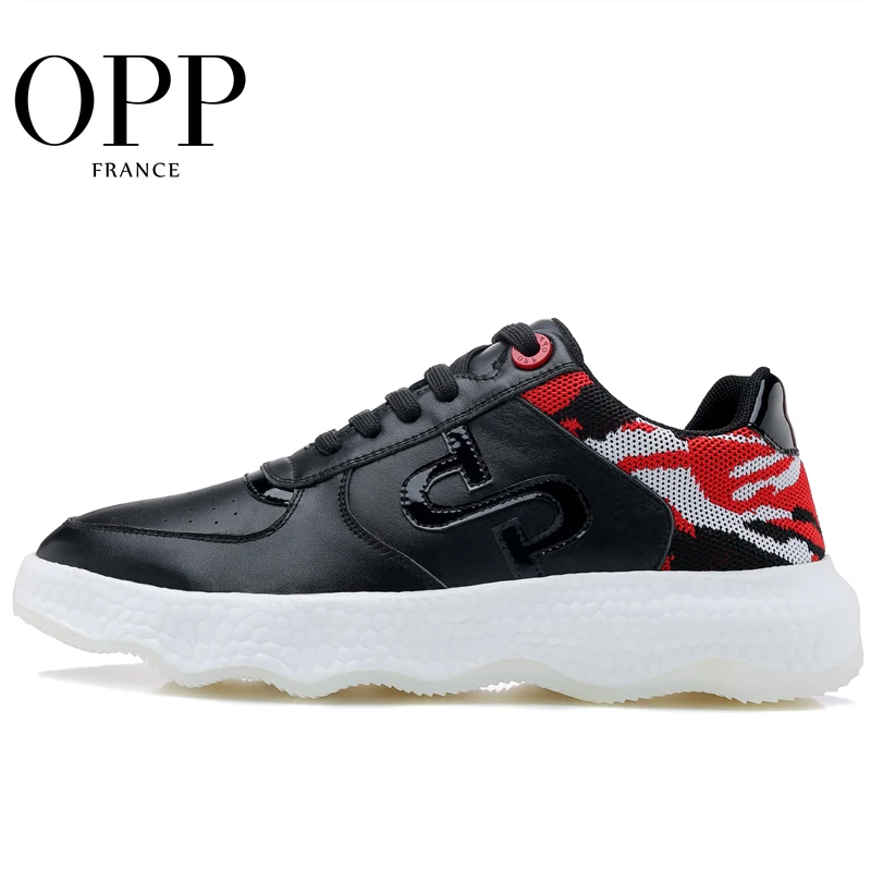 

OPP men's shoes autumn/summer breathable mesh flying shoes youth fashion sports large size casual shoes men's increased thick