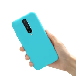 Shockproof Candy Color Soft TPU Phone Case for Redmi K30 5G (Sky Blue)