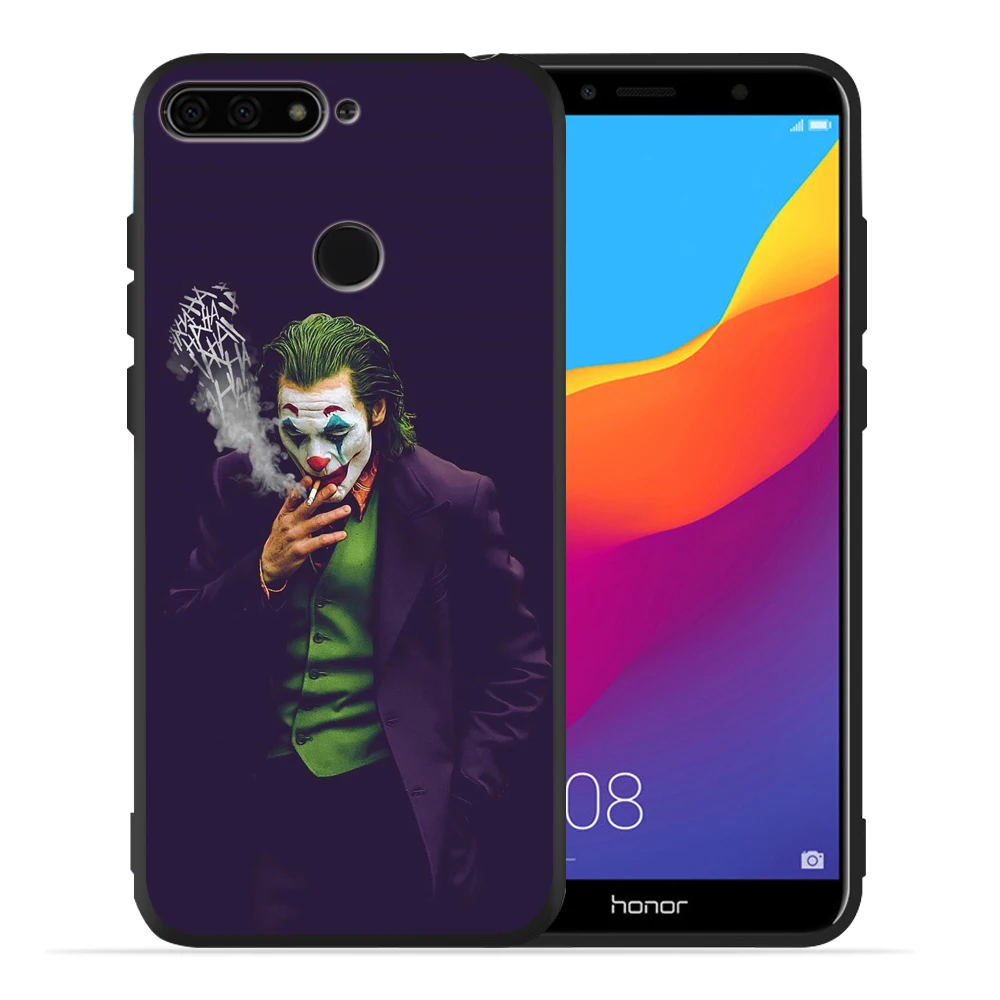Чехол для телефона Joker Cool Clown Bad Man для huawei Honor 8X View 20 20Pro 10 Lite 9 Lite 10 9 8 8x9X8 Lite mate 30 10 20 Lite Pro - Цвет: 01