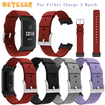 

New 18mm Nylon Wrist bands For Fitbit Charge 3 Smart Bracelet Accessories Adjustable Replacement For Fitbit Charge 3 Watch Strap