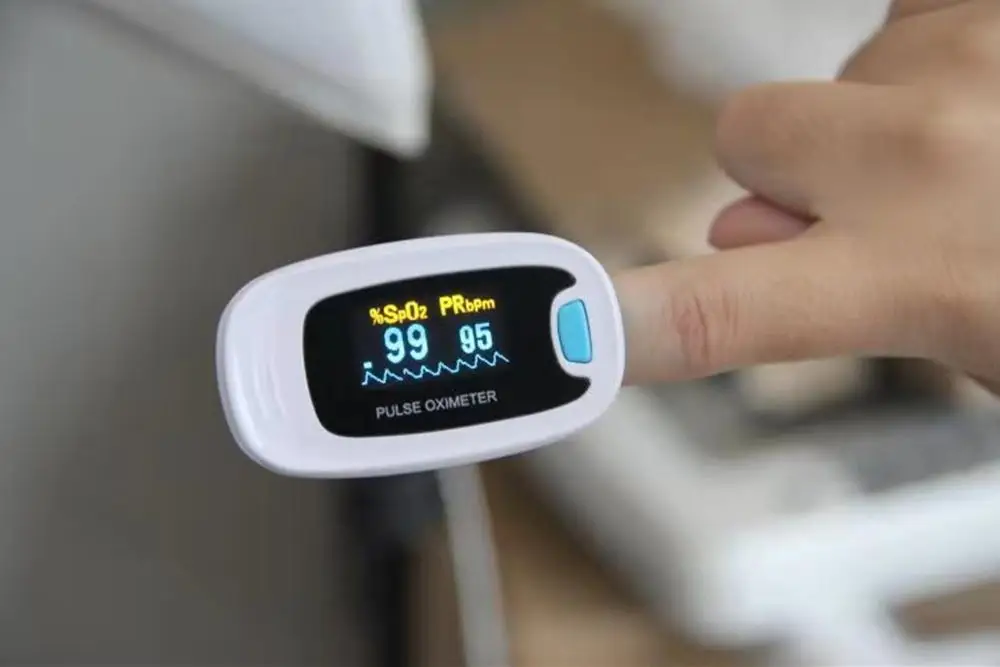 Пальцевой пульсоксиметр с чехлом кончик пальца прибор для измерения давления pulso de dedo светодиодный Пульсоксиметр Saturator Pulsioximetro