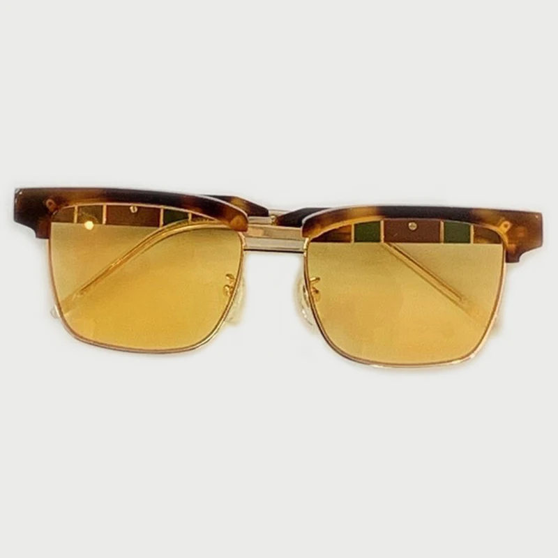 Fashion half rimless Sunglasses Women Square Glasses Summer Style Sunglasses Women Brand Designer Vintage Half Frame UV400