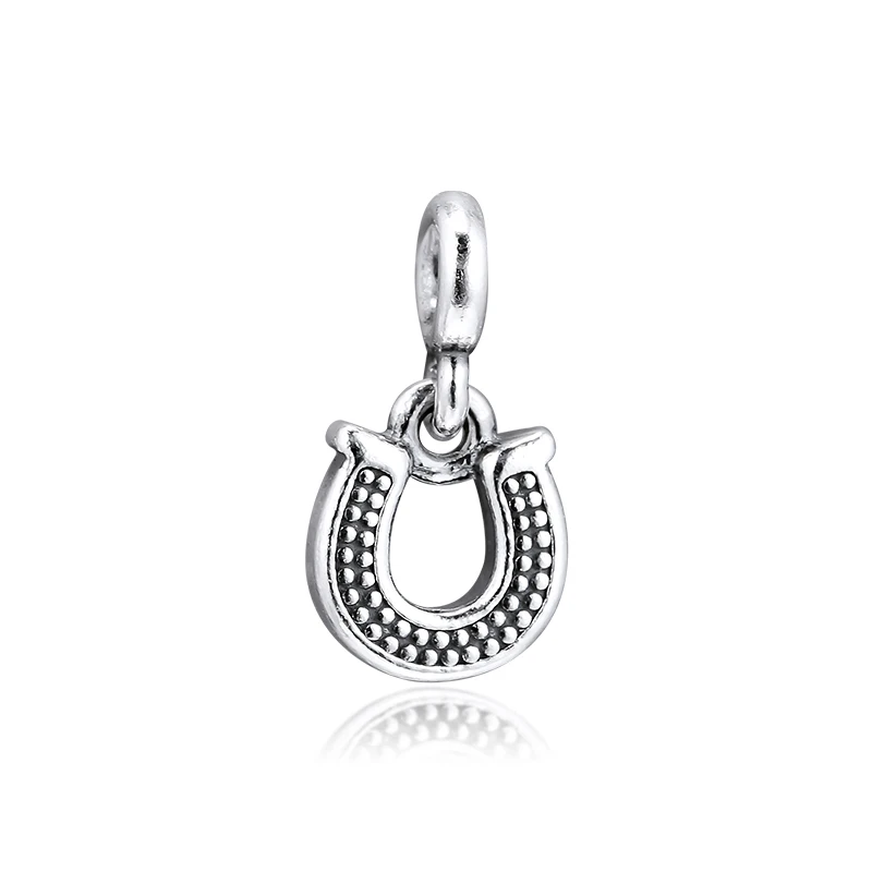 CKK My Lucky Horseshoe Charms 925 Подходит для Pandora Me браслеты Стерлинговое Серебро Шарм бусины для бусина для изготовления украшений kralen