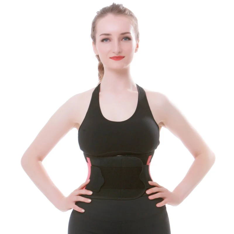 Elastic Breathable Waist Support Lumbar Corset Belt Lumbar Brace Support Recovery Belts For Waist Trainer Corset Women Men NEW