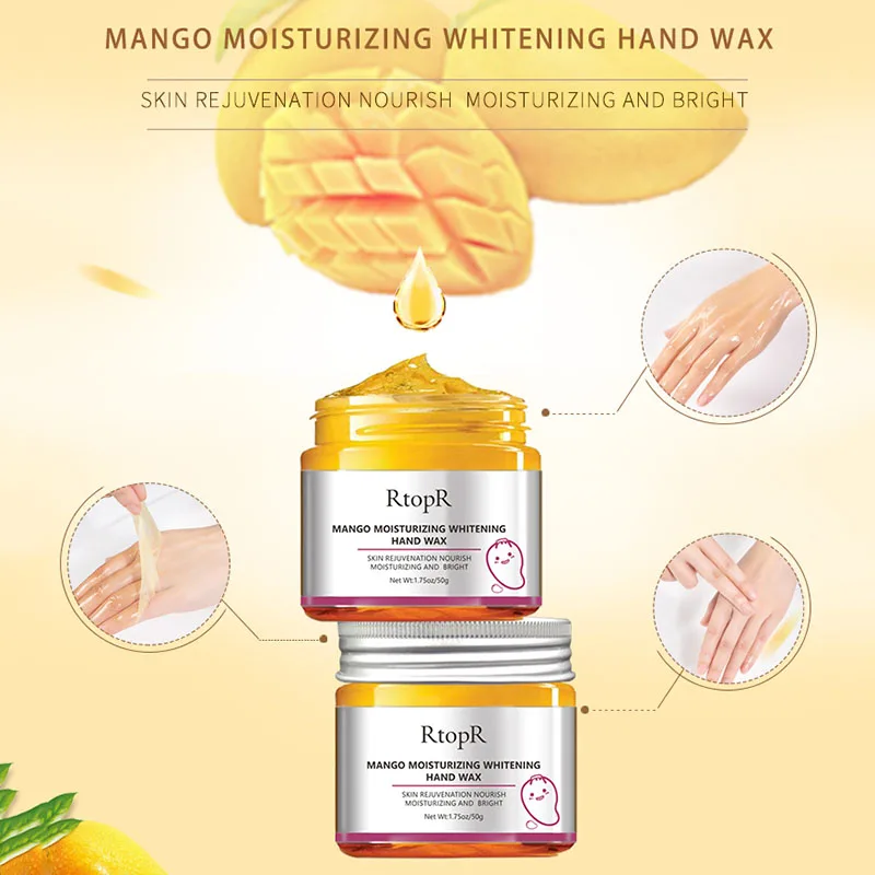 

Hot sale Mangoes Exfoliating Membrane Anti-Aging Moisturizing Hand Cream Repair Calluses Film Hand Skin Cream