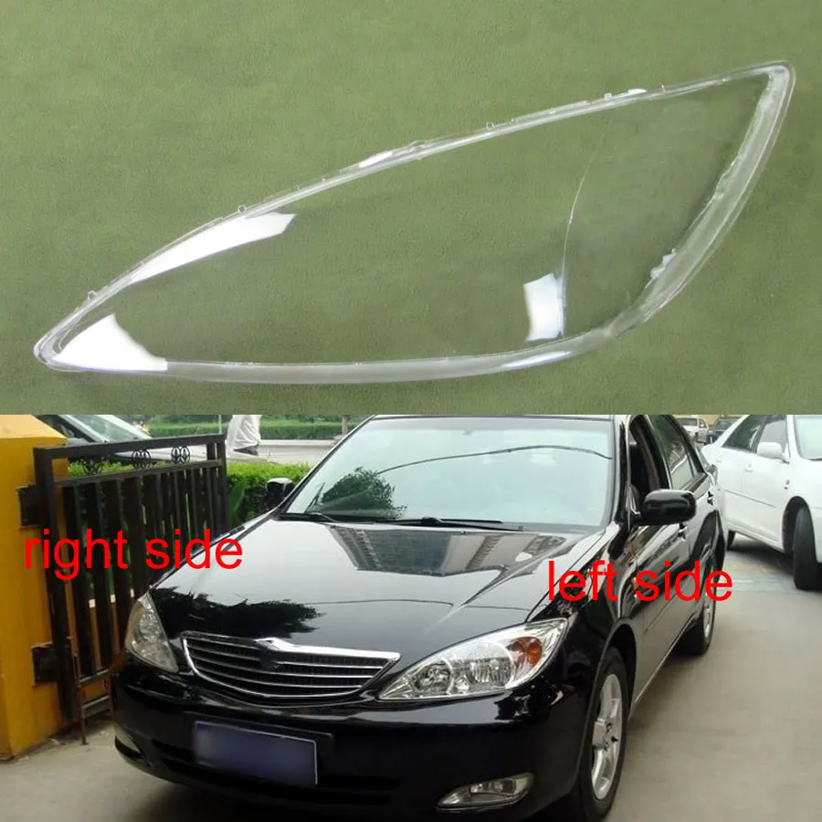 Передние фары прозрачные абажуры корпус лампы крышка объектива для Toyota Camry 2002 2003