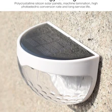 6 светодиодный настенный светильник на солнечной энергии с датчиком движения, наружный садовый светильник, водонепроницаемый светильник