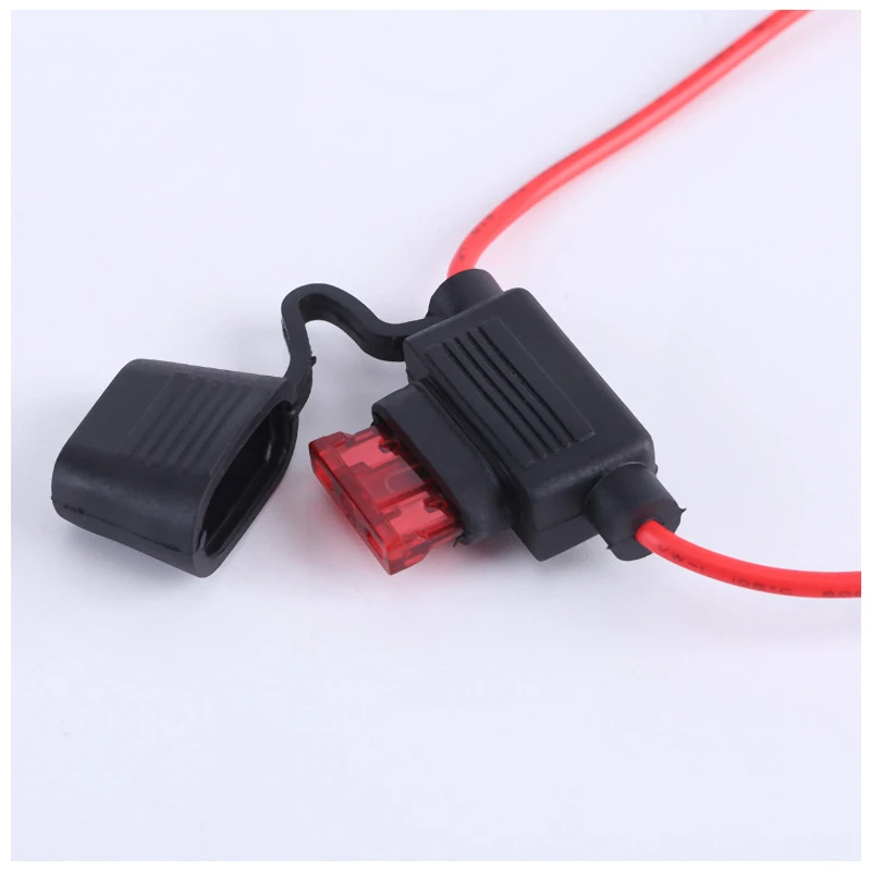 Waterproof Power Socket Small Blade Type inline Fuse Holders with 10A
