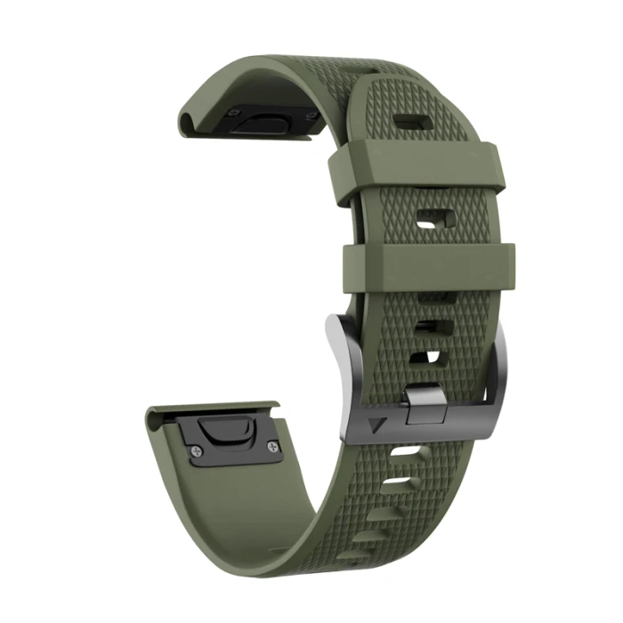 26 мм силиконовый браслет ремешок для часов Quick Release для Garmin Fenix 3 5 5X Plus SP99