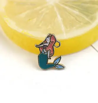 

100 pcs cartoon Ariel princess Charm Pendants DIY Jewelry Making Accessories