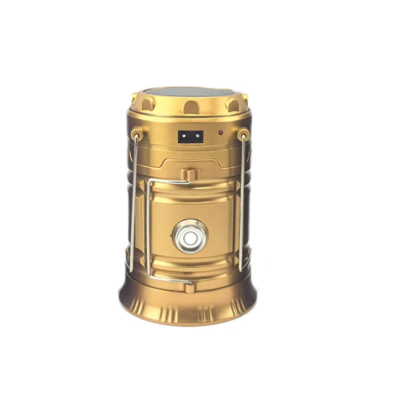 

hiking fishing Solar Camping Flashlight Light LED Battery/Charging Lantern Tent Telescopic Lamp picnic lights practical