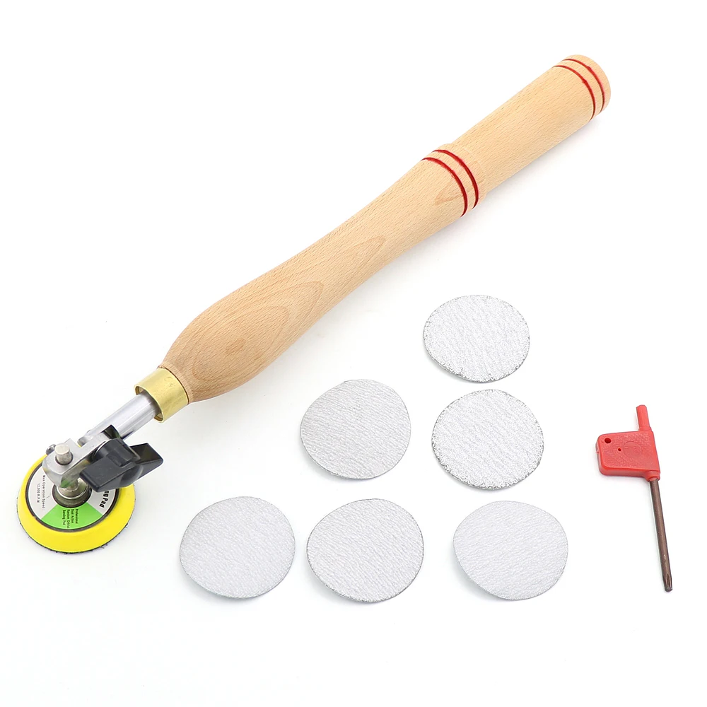 Wood Bowl Sander Sanding Tool With Sanding Disc For Lathe Wood Turning