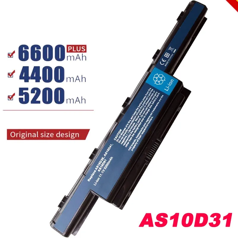 Аккумулятор HSW для Acer Aspire 6 ячеек 4741 4251 5741 5750 AS10D41 AS10D51 AS10D61 AS10D71 AS10D73 AS10D75 AS10D81 |