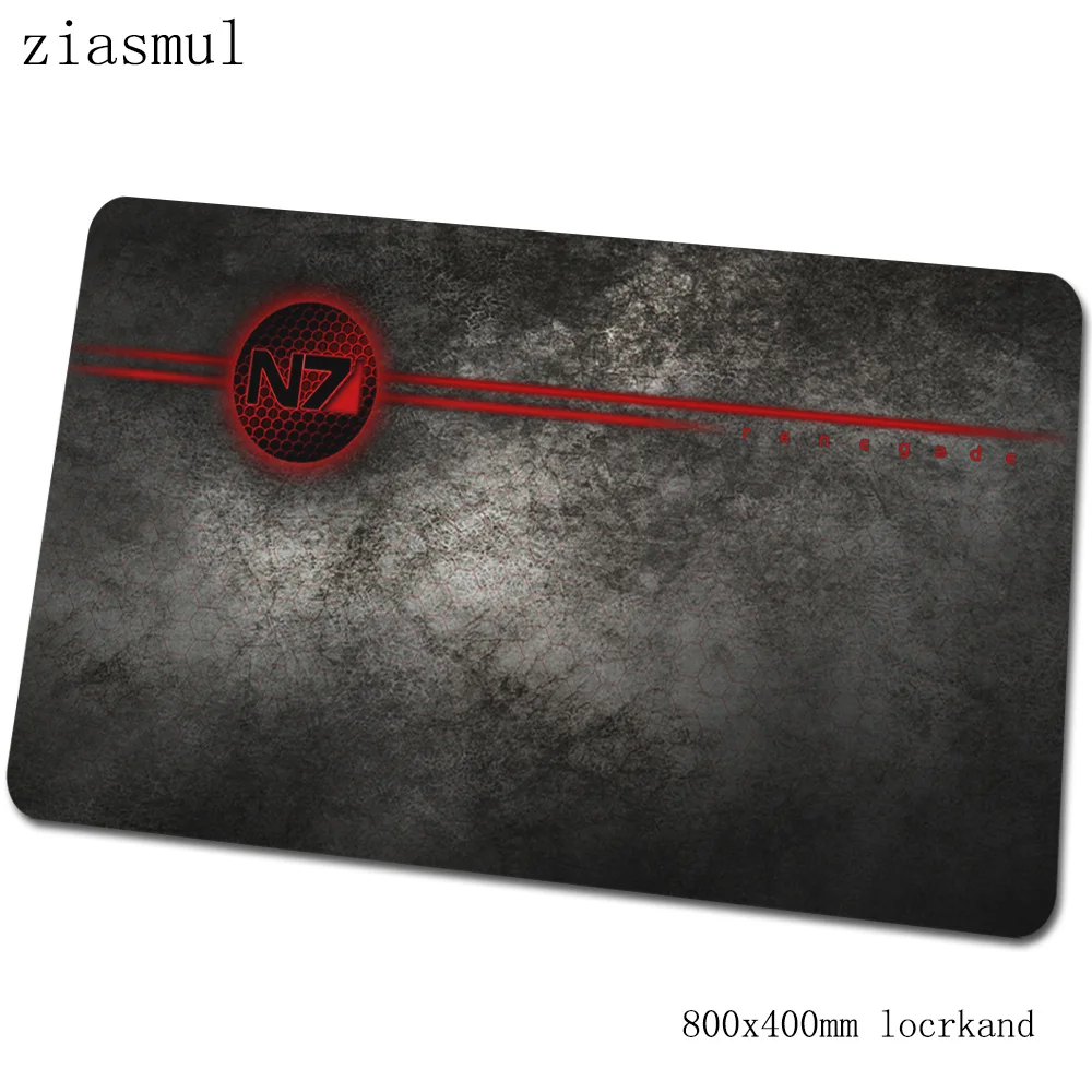 N7 коврик для мыши 800x400x3 мм коврики классный компьютерный Коврик Для Мыши игровые аксессуары очаровательные большие игровые коврики и чехлы игры pc gamer - Цвет: Size 800x400x3mm