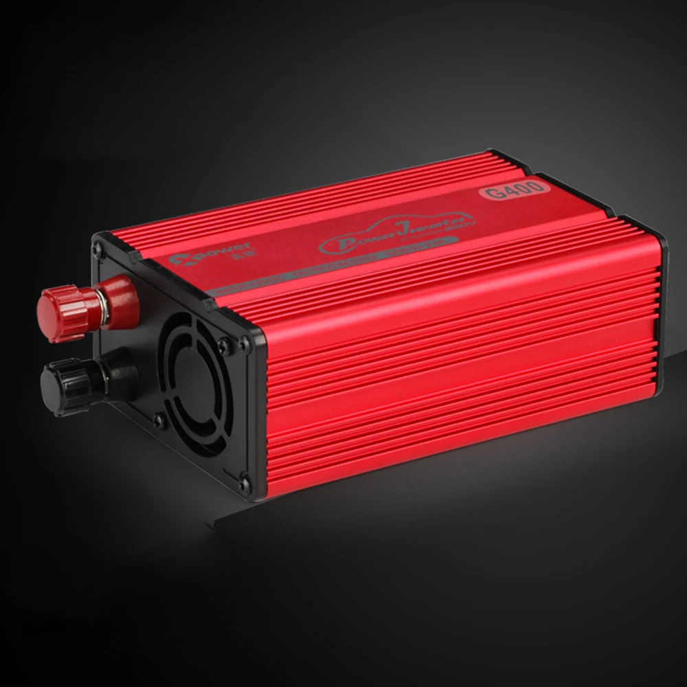 400 Вт+ USB 2,1 а автомобильный инвертор 12 В до 220 В преобразователь питания Автомобильное зарядное устройство конвертер трансформатор адаптер Синусоидальная волна G400