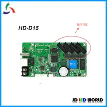 HUIDU D15/D15 wifi/D15 4G/RGB полноцветный светодиодный контроллер для видео, Замена старой версии D10 асинхронная карта 4xHUB75E