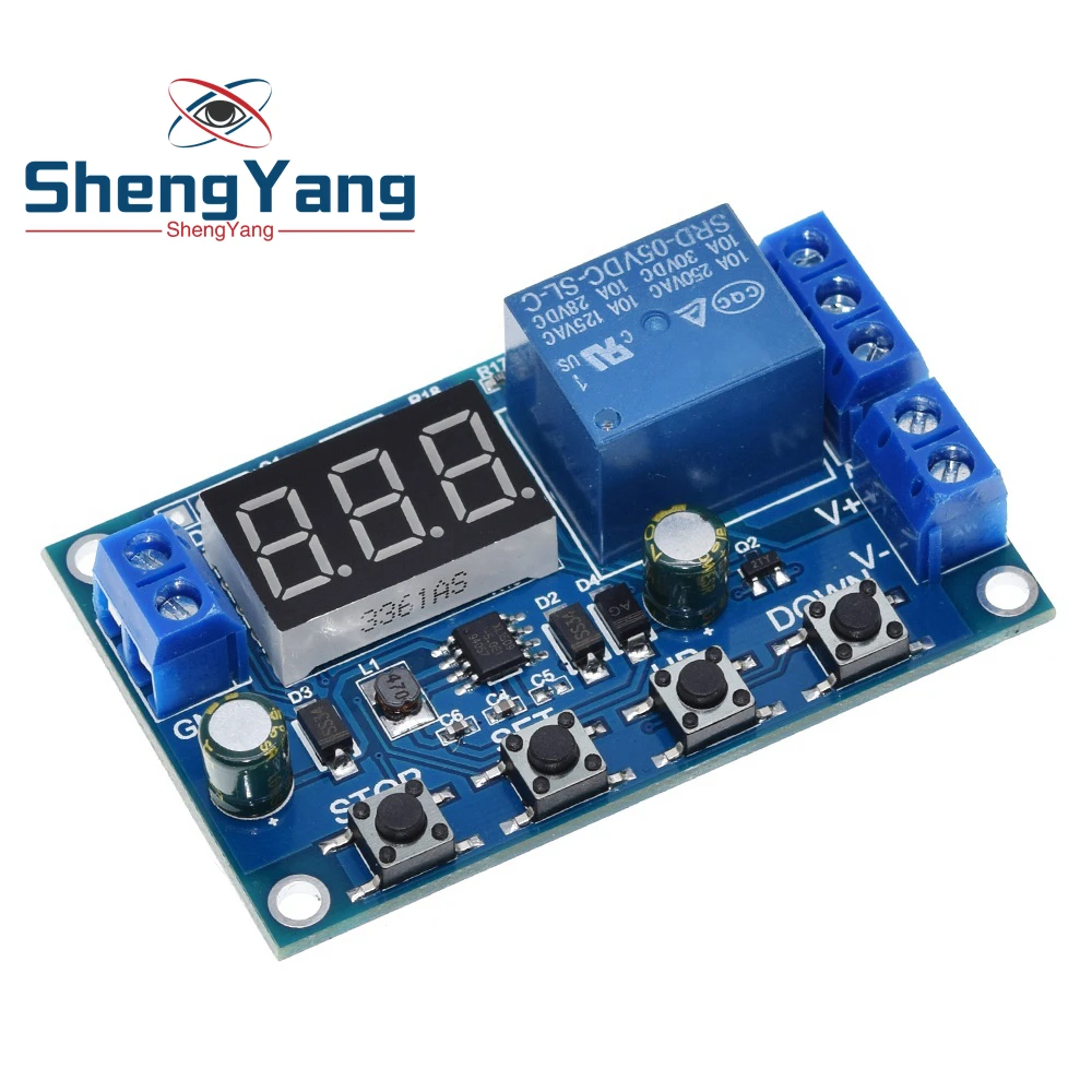 Battery Charge/discharge Module Integrated Voltmeter Undervoltage