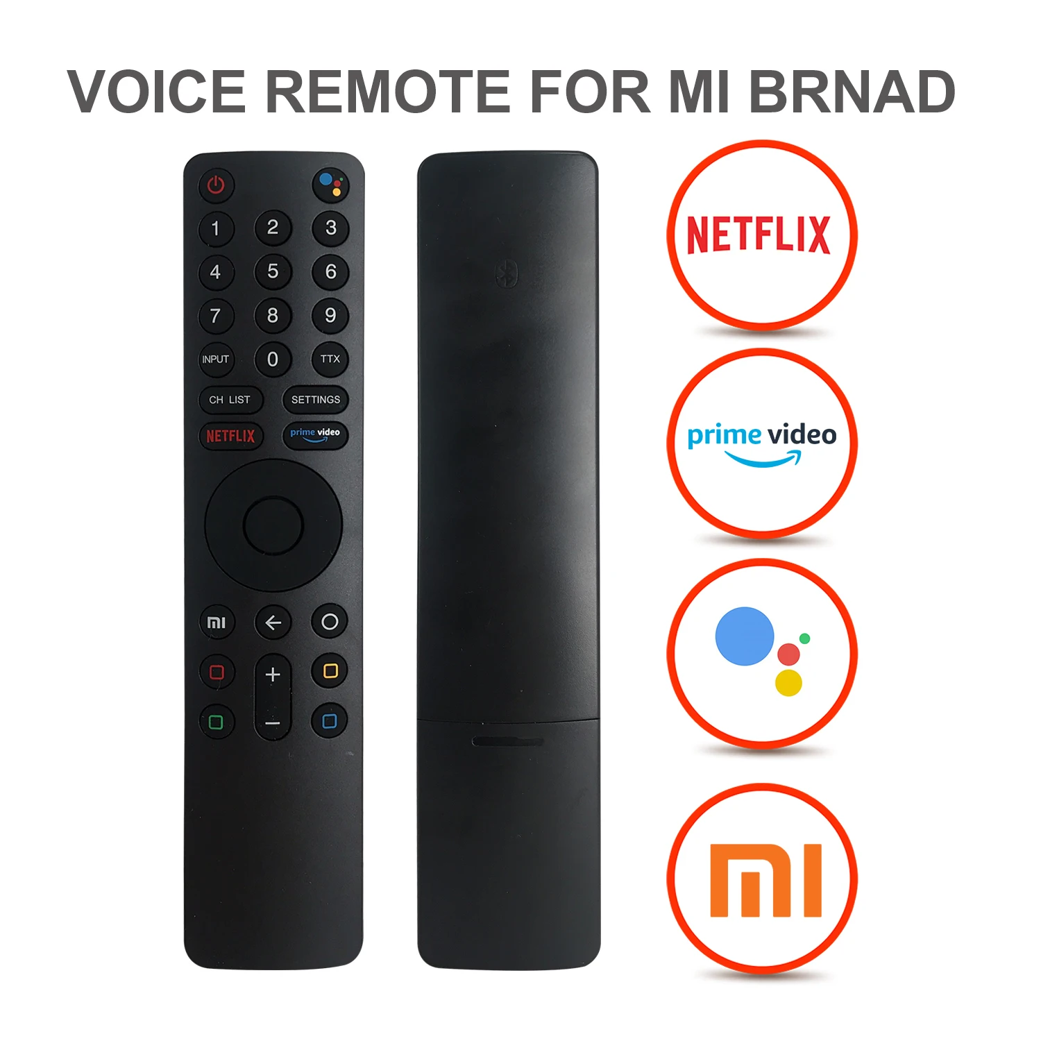 Para Xiaomi 4S XMRM010 X10 X6 L65M55ASP mando a distancia de Ehuebsd TV  Original Google Assist Control remoto por voz para Android Smart TV