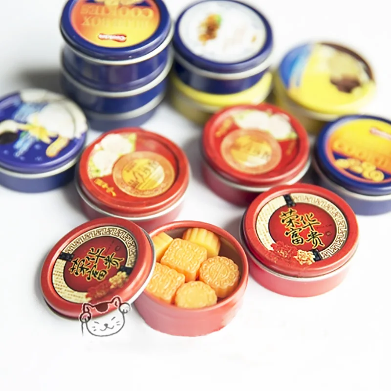 Miniature Dollhouse Cookies-Box Kids Toys Scale3 for 1/6 1pcs