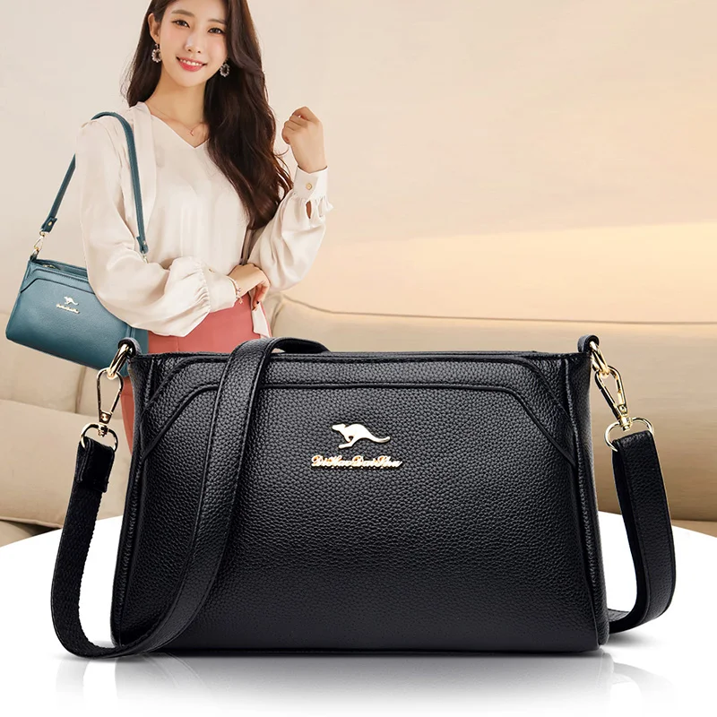 

Underarm Solid Color Small Square Bags for Women PU Leather Retro Sling Shoulder Bag Female Lightweight Elegant Crossbody Bags