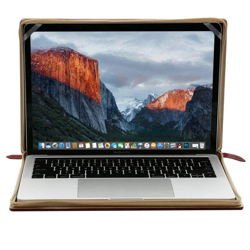 Portátil do Couro do pu para o ar do Macbook 13 A2337 A2179 Pro 13 A2338 14 A2442 Novo Case do - Imagem 3
