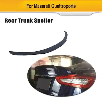

Car Rear Trunk Spoiler Wing For Maserati Quattroporte 2013 - 2019 Carbon Fiber Spoiler Boot Lip Wing