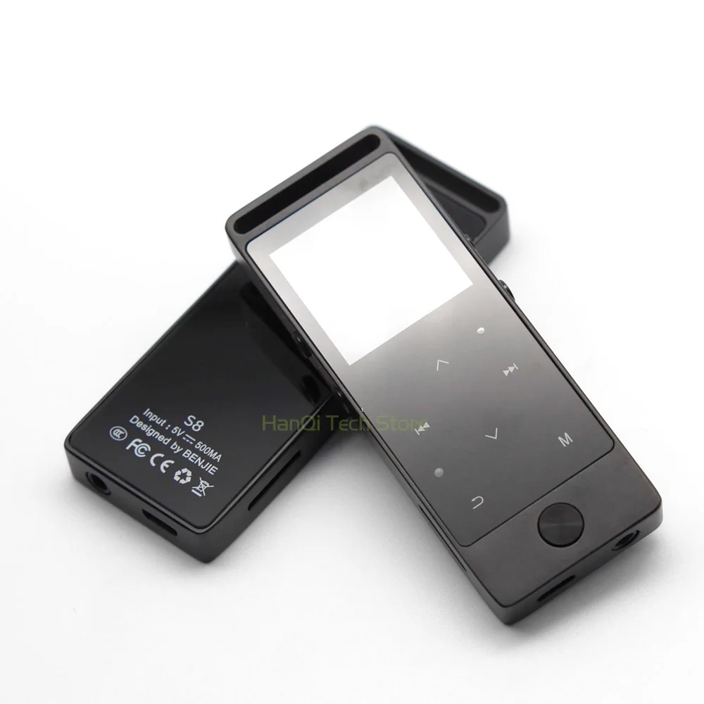 BENJIE S8 металлический Bluetooth MP3 плеер HiFi портативный аудио 8 Гб музыкальный мини Walkman
