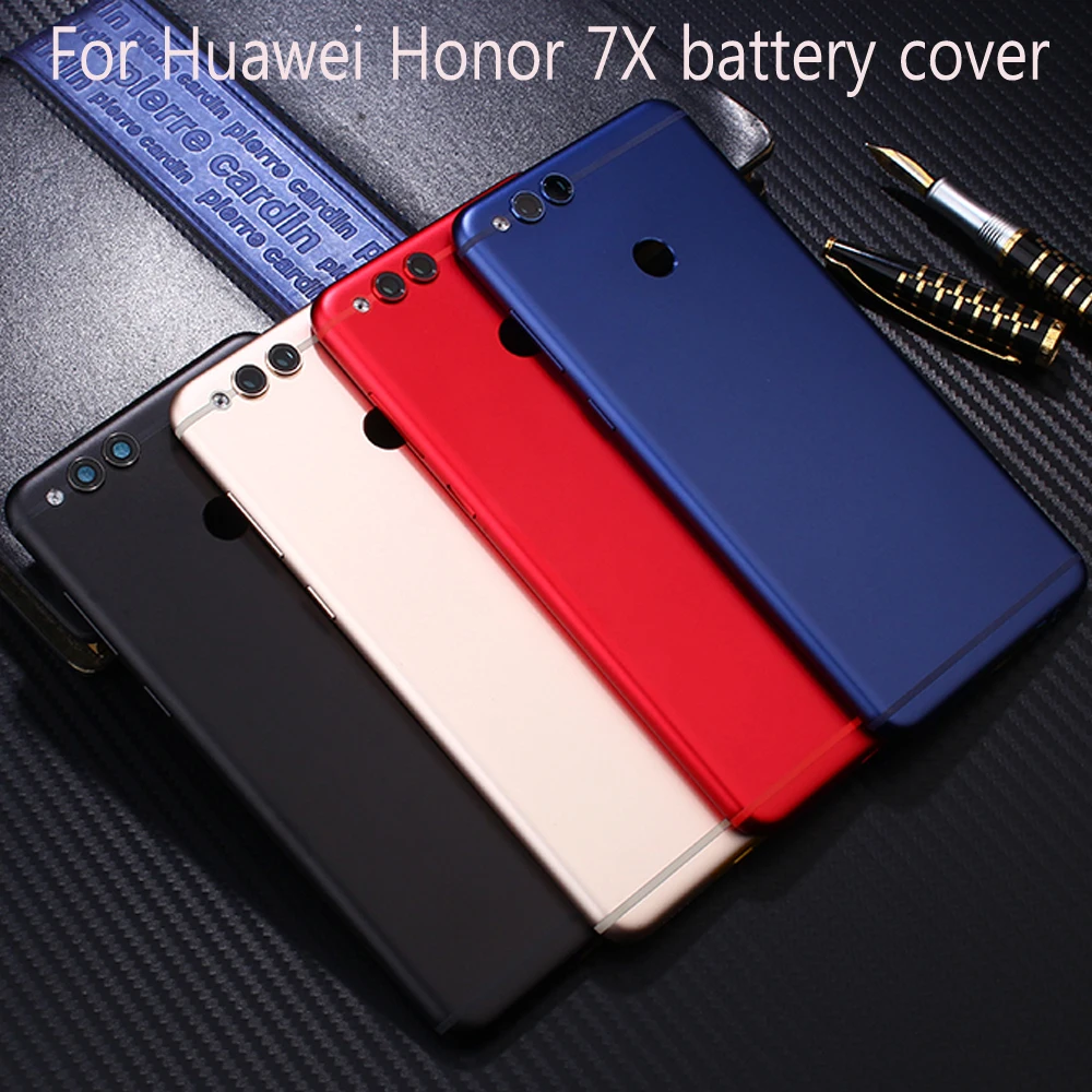 Официальный Оригинальный металлический корпус для Huawei Honor 7X задняя крышка