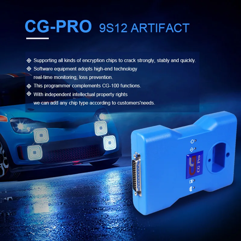 CGDI CG Pro 9S12 CAS4 для BMW программатор ключа следующего поколения CG100 Benz forLand Rover ForFreescale