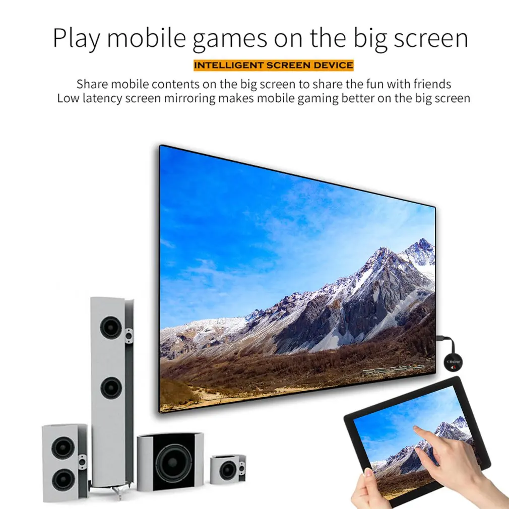 Беспроводной WiFi зеркальный Кабель HDMI адаптер 1080P дисплей ключ для iPhone для samsung Android телефон к телевизору