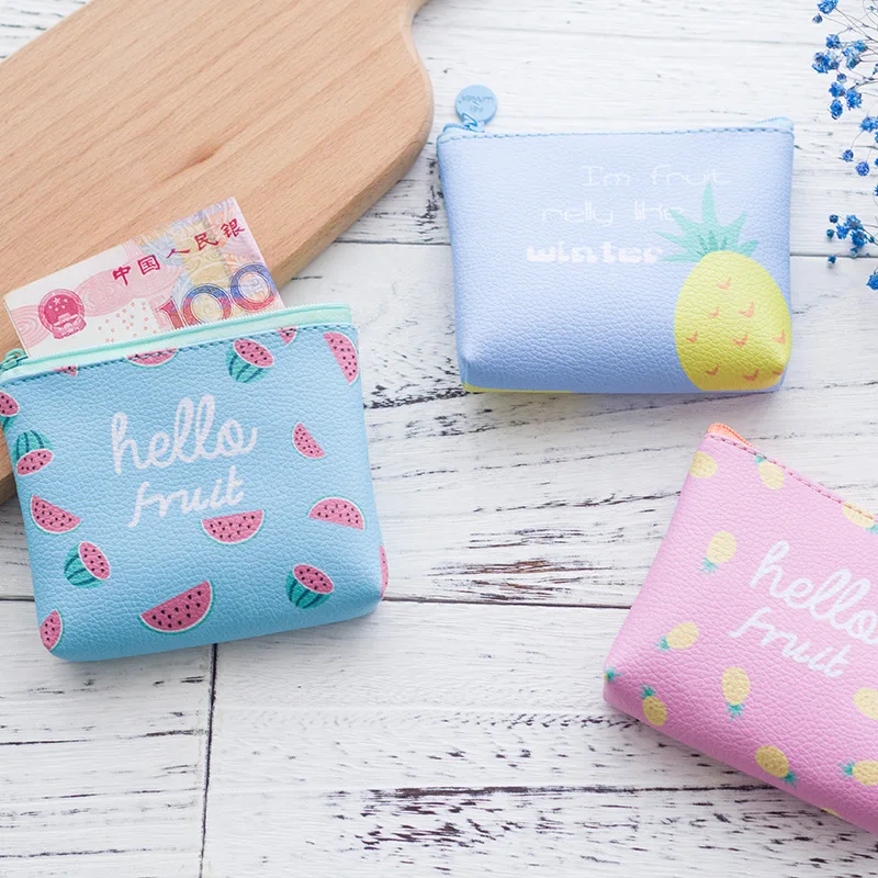 

High quality MNI Small Women Wallet Multi-Funcation PU Leather Zipper Pouch Female children's Coin Purse Wallet Fashion