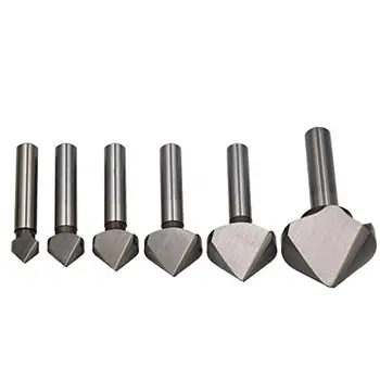 

16.5 20.5 25 31 40 50mm Blade Diameter,90 Degree,Industry Chamfering Chamfer Metal Countersink End Mill Cutter Drill Bit,High Sp
