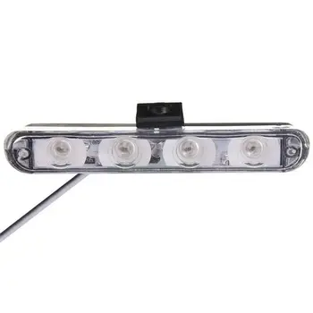 

4*4LEDs Car Red Blue Police Strobe Flash Light 12V Running Light Exterior Warning Lamp with Remote Control for Bus SUV Camper