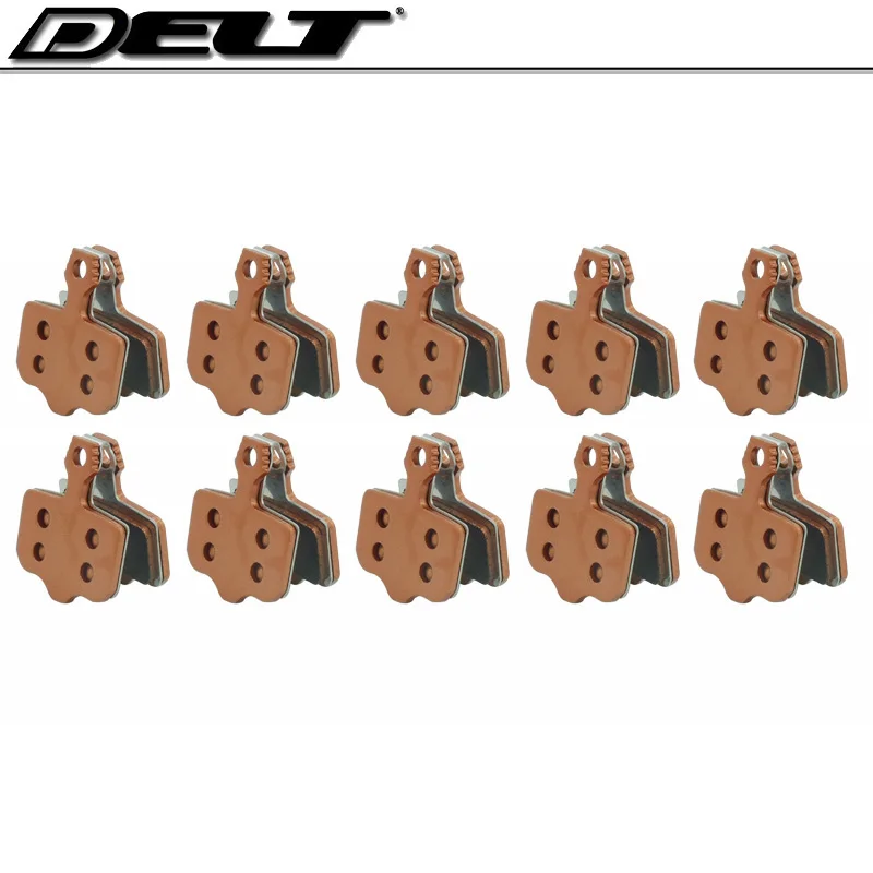 Metal 10 pair 10 пар металл/Смола MTB цикл горный велосипед дисковые Тормозные колодки для Avid Elixir E1/3/5/7/9 ER/CR xo xx 841 - Цвет: Metal 10 pair