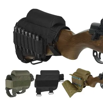 

Portable Bullet Pouch Tactical Military Large Capacity Bag Cartridge Hunting Rifle Shell Belt Holder