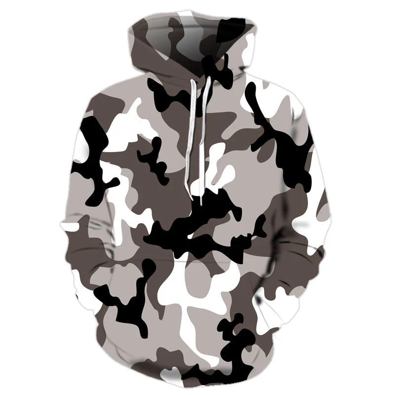 3d camo hoodie