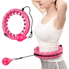 

Good Quality Hula Hoops Fitness Equipment Home Training Detachable Adjustable Hoop Thin Waist Exercise Gym